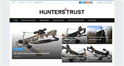 Desktop Screenshot of hunterstrust.com